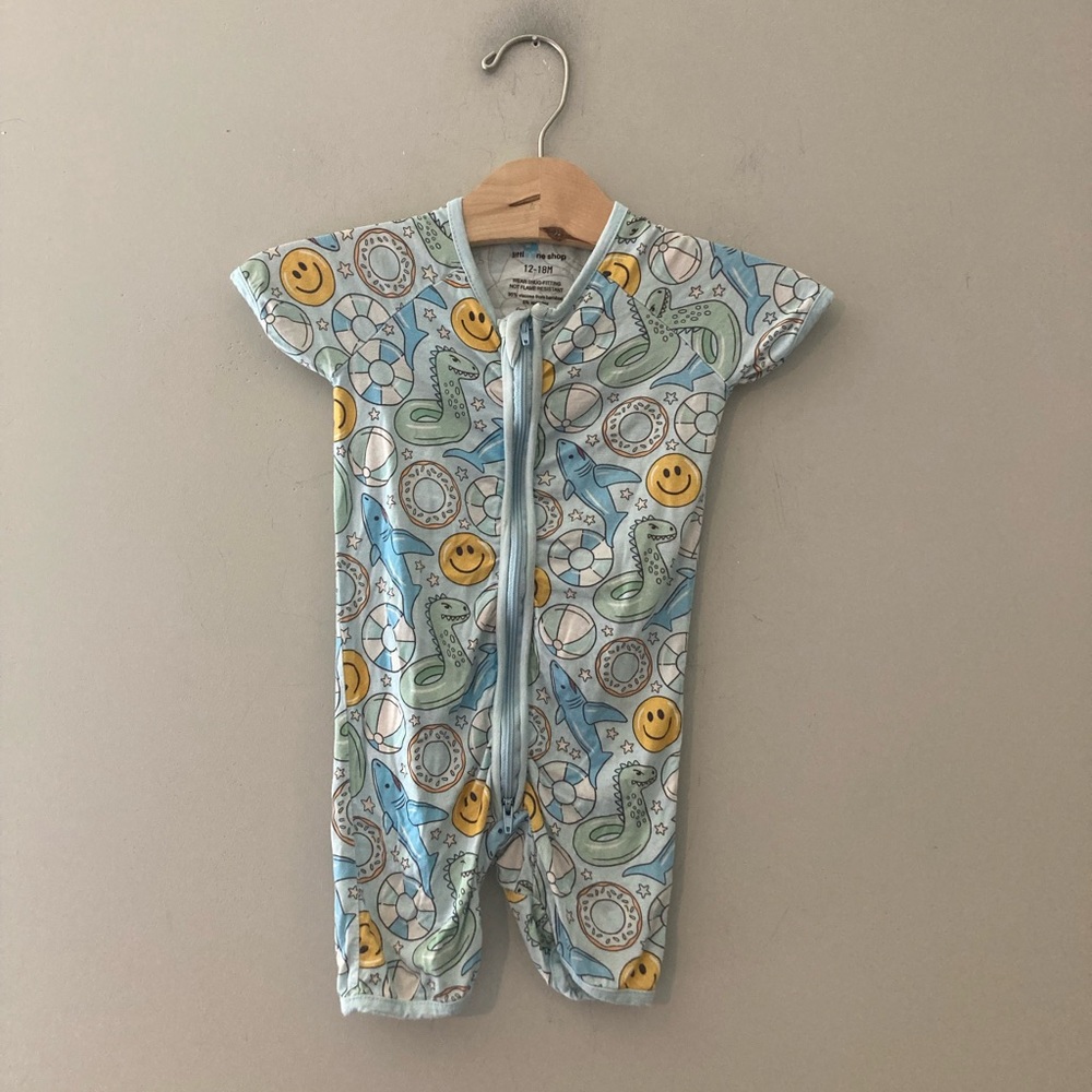 $20 ADD ON bamboo romper zippy 12-18M Zara Mini Boden Hanna Andersson Baby Gap